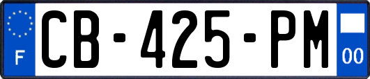 CB-425-PM