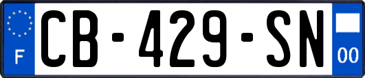 CB-429-SN
