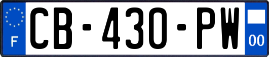 CB-430-PW