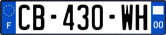 CB-430-WH
