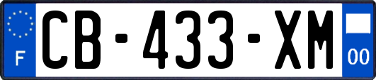 CB-433-XM