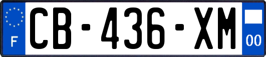 CB-436-XM