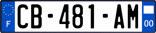 CB-481-AM