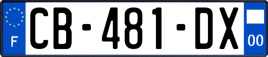 CB-481-DX