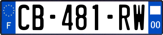 CB-481-RW