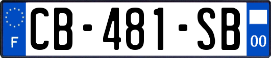 CB-481-SB