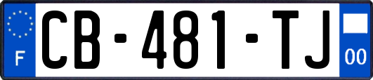 CB-481-TJ