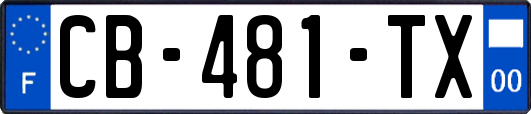 CB-481-TX