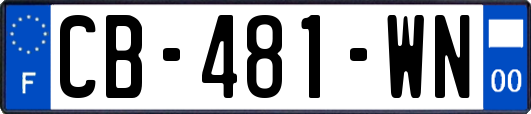 CB-481-WN