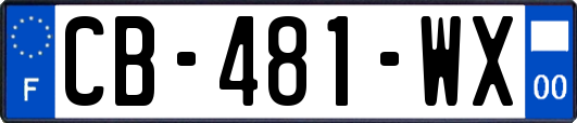 CB-481-WX