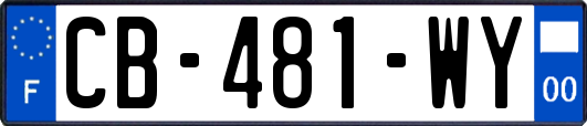 CB-481-WY