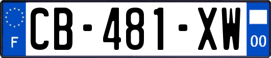 CB-481-XW