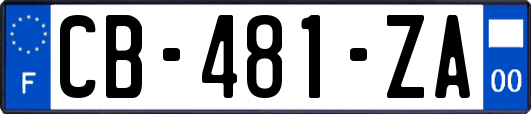 CB-481-ZA