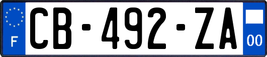 CB-492-ZA