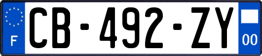 CB-492-ZY