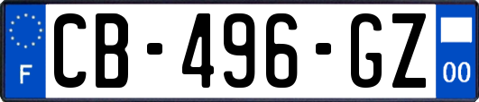 CB-496-GZ