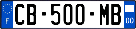 CB-500-MB
