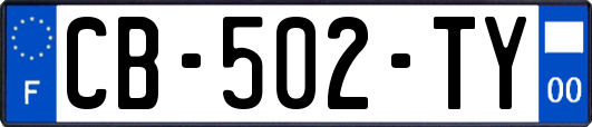 CB-502-TY