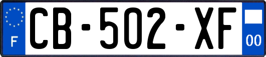 CB-502-XF