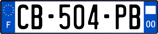 CB-504-PB