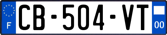 CB-504-VT