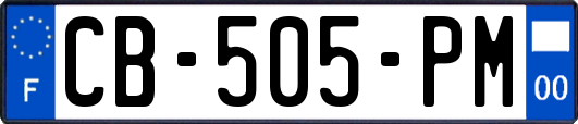 CB-505-PM
