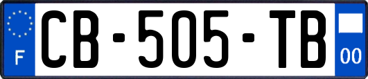CB-505-TB