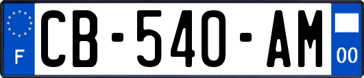 CB-540-AM