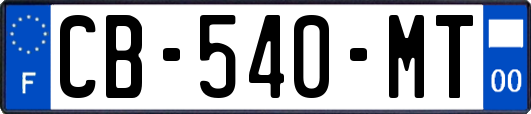 CB-540-MT