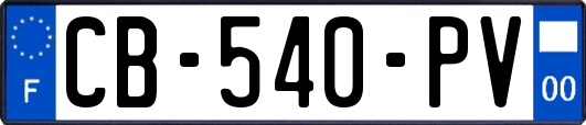 CB-540-PV