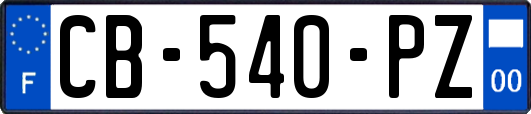 CB-540-PZ