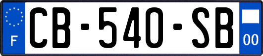 CB-540-SB