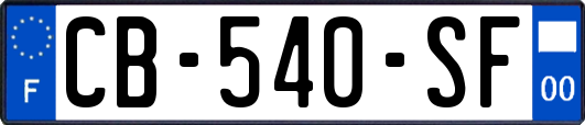 CB-540-SF