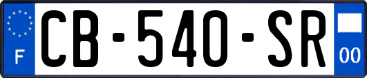 CB-540-SR