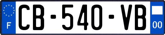 CB-540-VB