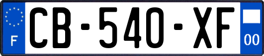 CB-540-XF