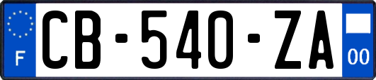 CB-540-ZA