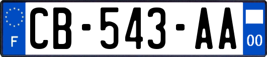 CB-543-AA