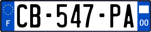 CB-547-PA
