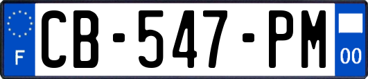 CB-547-PM