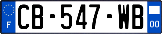 CB-547-WB