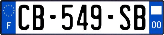 CB-549-SB