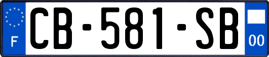 CB-581-SB