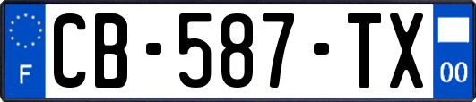 CB-587-TX
