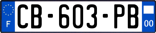 CB-603-PB