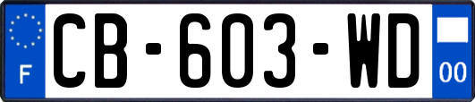 CB-603-WD