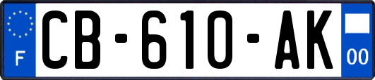 CB-610-AK