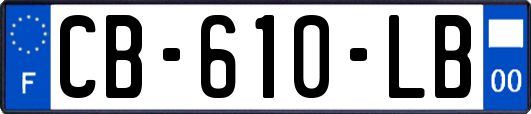 CB-610-LB