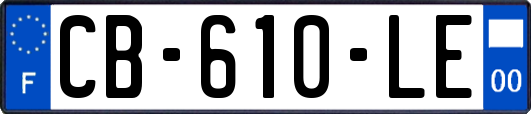 CB-610-LE