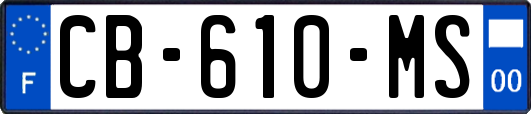 CB-610-MS